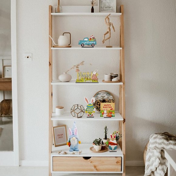 Farmhouse Wooden Easter Tiered Tray Decorations - 14Pcs - Picture 3 of 6